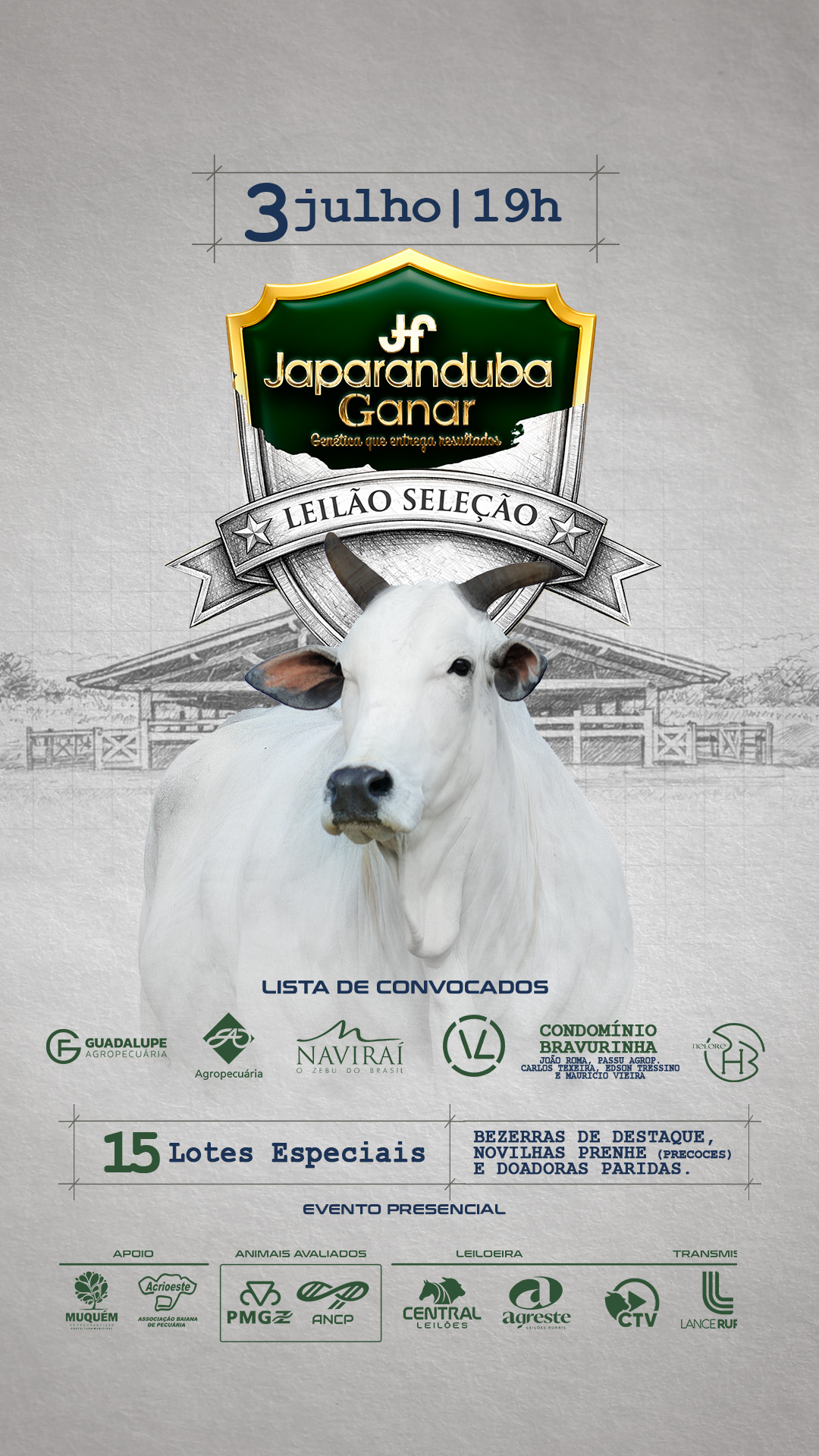 1º Leilão Seleção Japaranduba Ganar